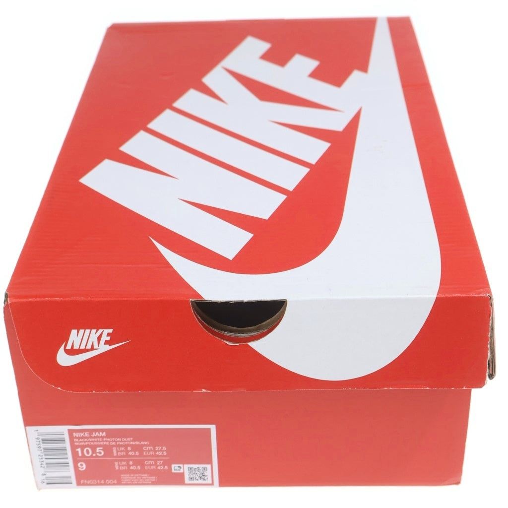 NIKE(ナイキ) JAM BLACK ジャムブラック ローカットスニーカー シューズ ブラック/ホワイト