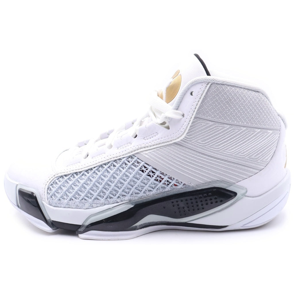 NIKE(ナイキ) Air Jordan 38 FIBA エアジョーダン ハイカットスニーカー シューズ ホワイト