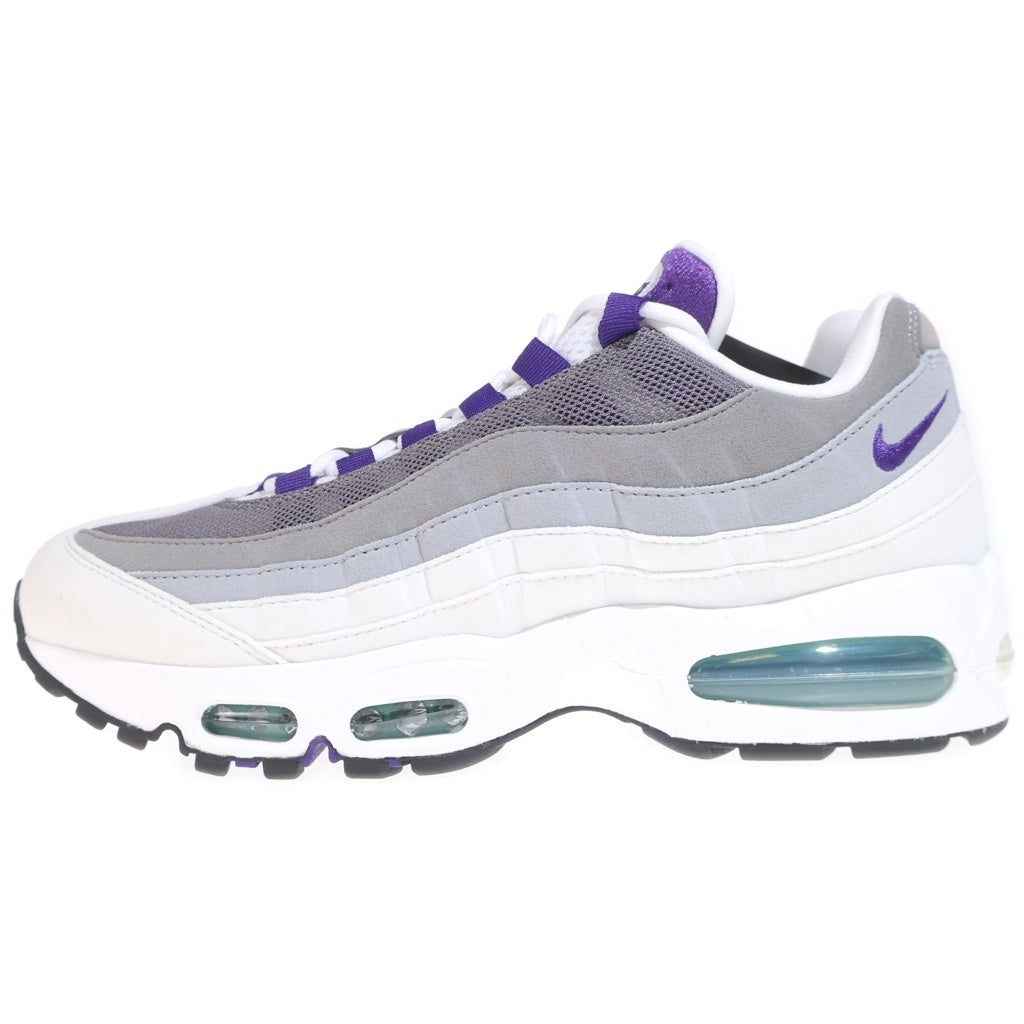 NIKE(ナイキ) Air Max 95 OG Big Bubble エアマックス95 OG ビッグバブル ハイカットスニーカー シューズ ホワイト/パープル