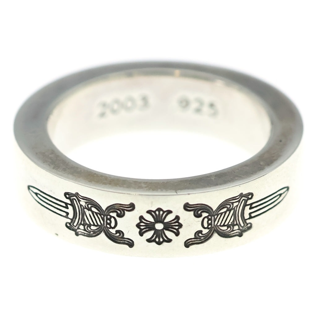CHROME HEARTS(クロムハーツ) 6mm SPACER DAGGER 6mmスペーサーリング ダガー シルバーBCA335