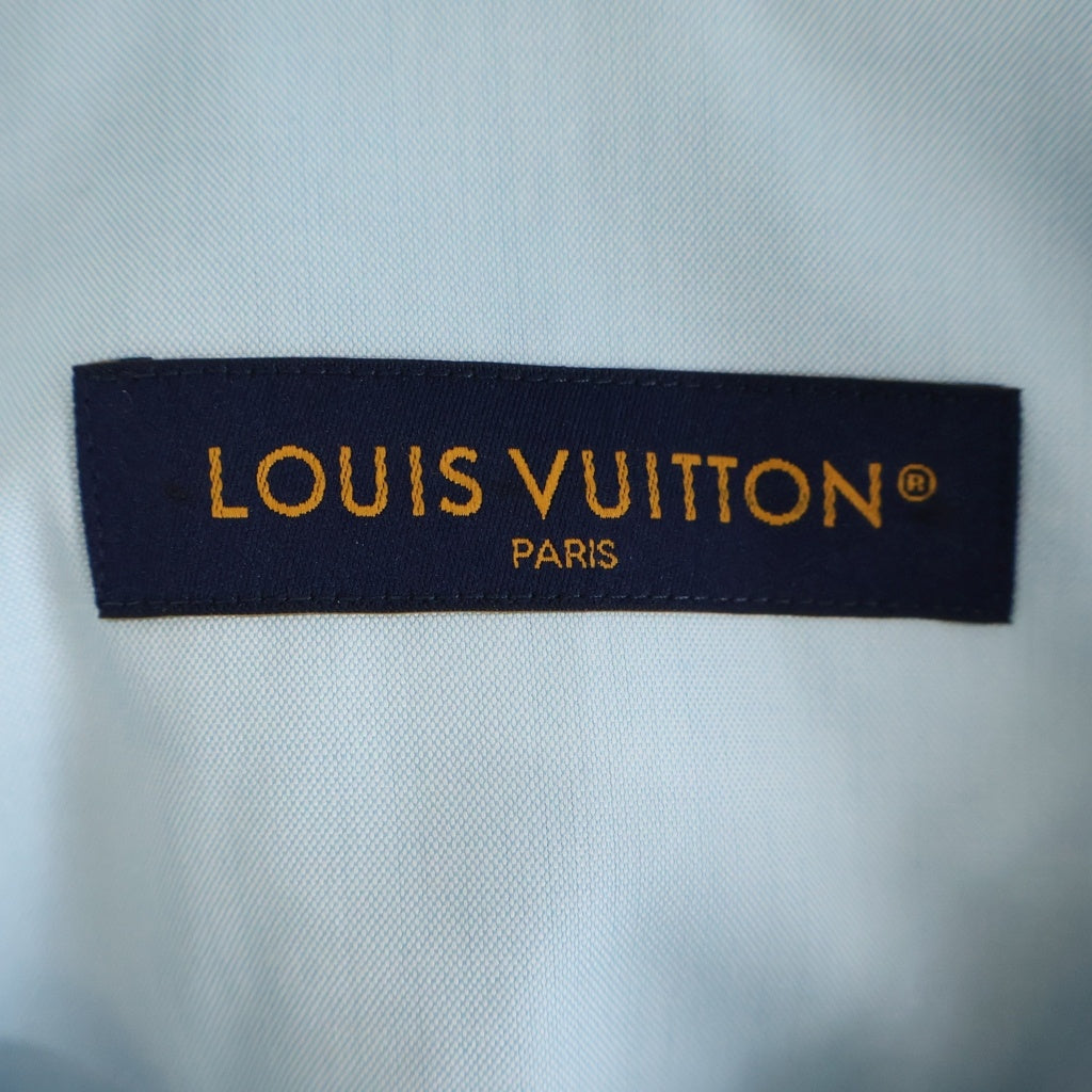 LOUIS VUITTON(ルイヴィトン) 24AW フロントロゴ刺繍 エンブロイダード ショートスリーブ半袖シャツ RM242MM JXU HRS14W