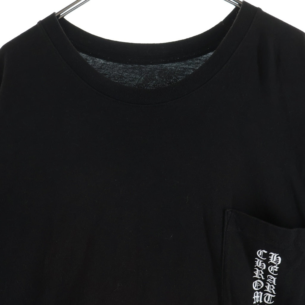 CHROME HEARTS(クロムハーツ) TOKYO SCROLL SS T-SHIRT 東京限定 バックスクロールラベル クルーネック半袖カットソーTシャツ ブラック