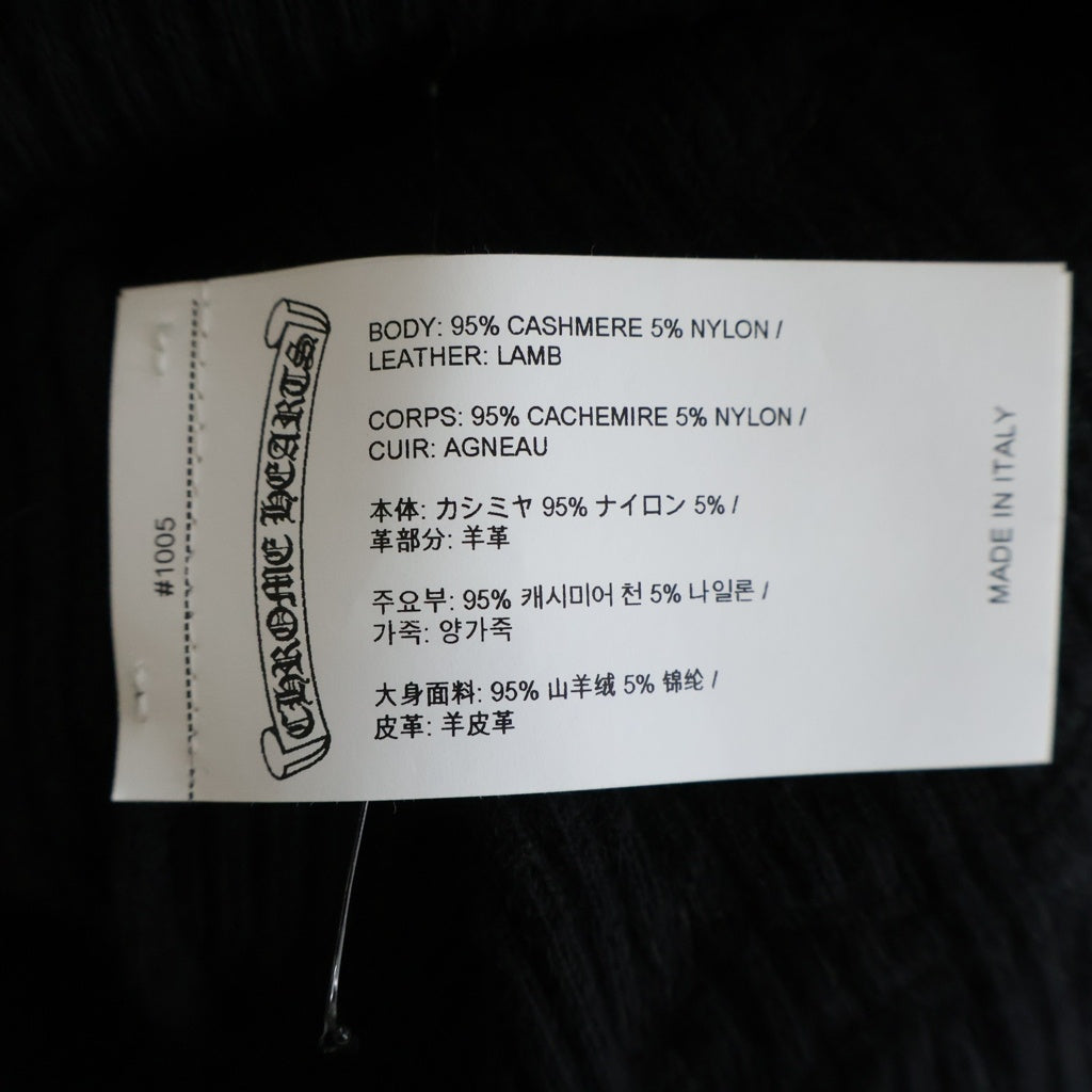 CHROME HEARTS(クロムハーツ) Y NOT TRIPLE CROSS LEATHER PATCH