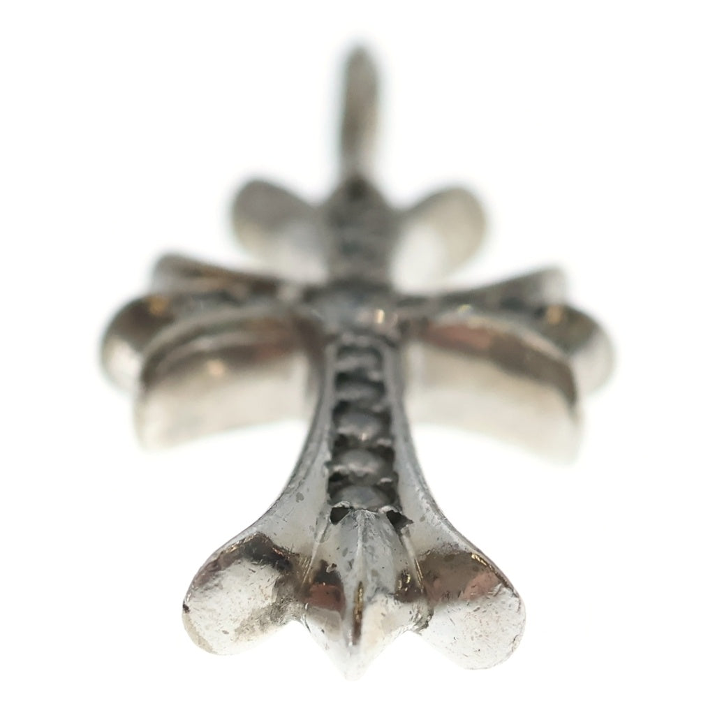 CHROME HEARTS(クロムハーツ) 18KWG TNY CRSF P/DIA タイニーファットクロス PAVEダイヤ ペンダントトップ ホワイトゴールド BCA008