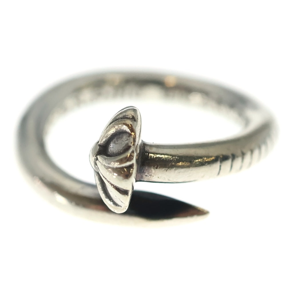CHROME HEARTS(クロムハーツ) NAIL CRSBALL ネイル クロスボール リング シルバー BCA349