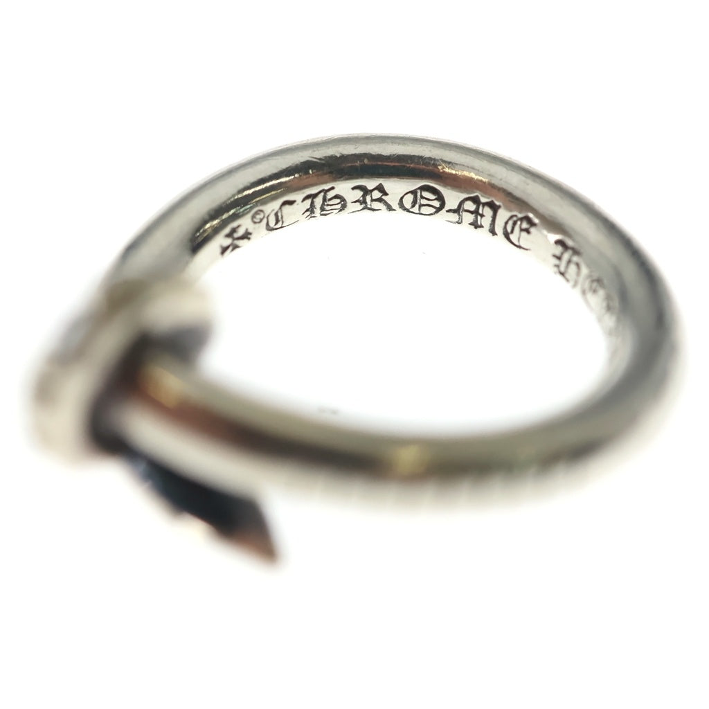 CHROME HEARTS(クロムハーツ) NAIL CRSBALL ネイル クロスボール リング シルバー BCA349