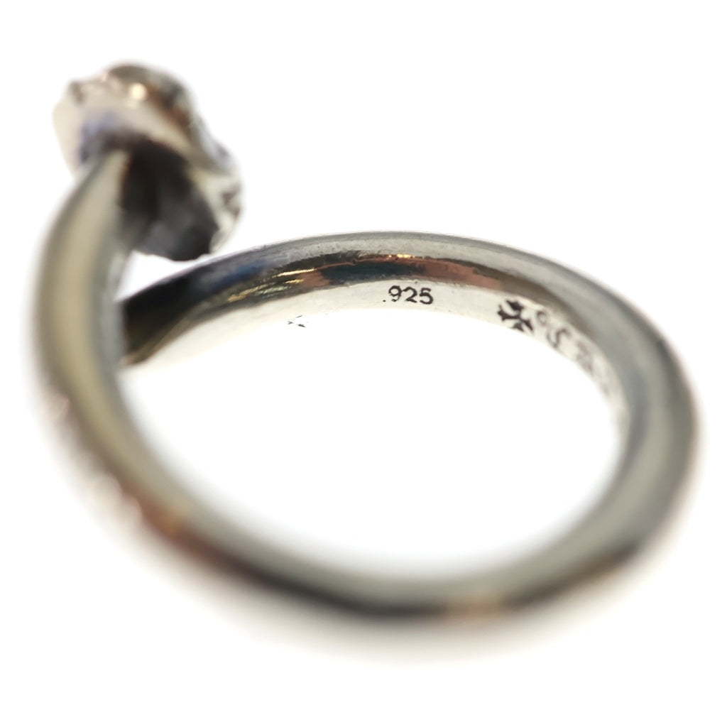 CHROME HEARTS(クロムハーツ) NAIL CRSBALL ネイル クロスボール リング シルバー BCA349