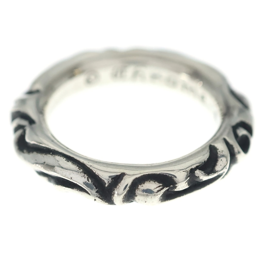 CHROME HEARTS(クロムハーツ) SCRL BAND スクロールバンド リング シルバー BCA351