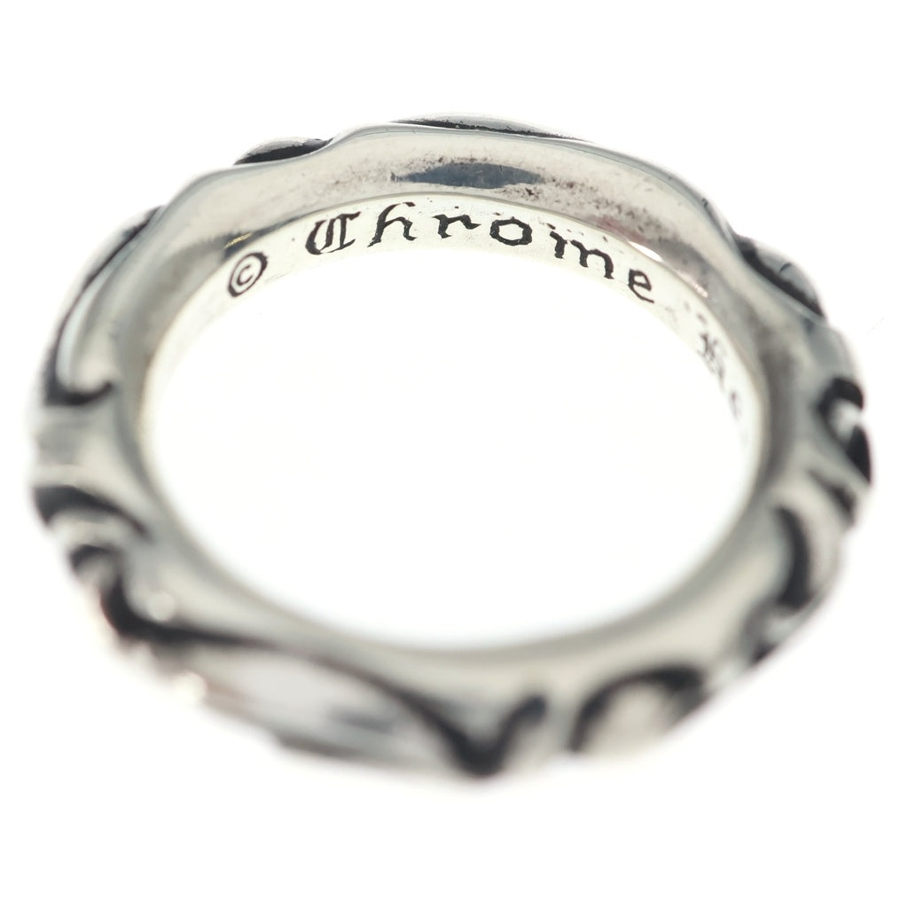 CHROME HEARTS(クロムハーツ) SCRL BAND スクロールバンド リング シルバー BCA351