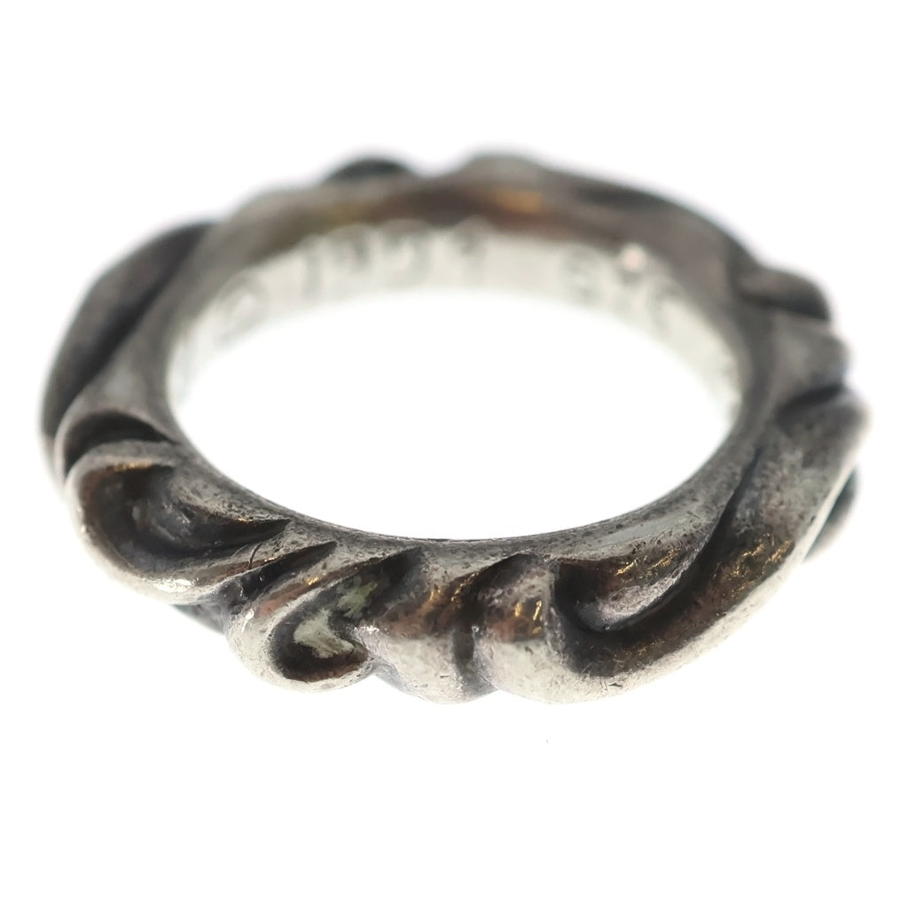 CHROME HEARTS(クロムハーツ) SCRL BAND スクロールバンド リング シルバー BCA351