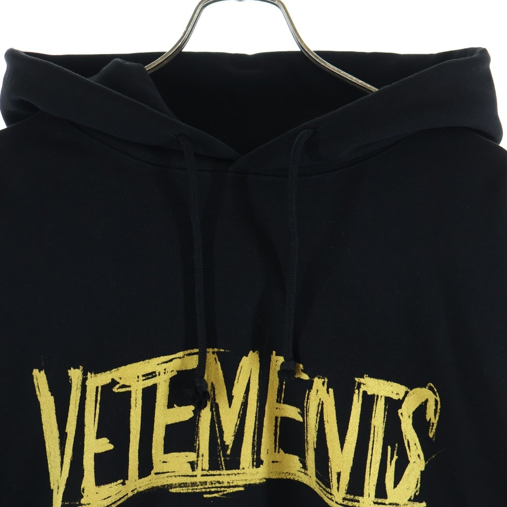VETEMENTS(ヴェトモン) 22SS WORLD TOUR HOODIE ワールドツアーフーディー ブラック UE52TR470G