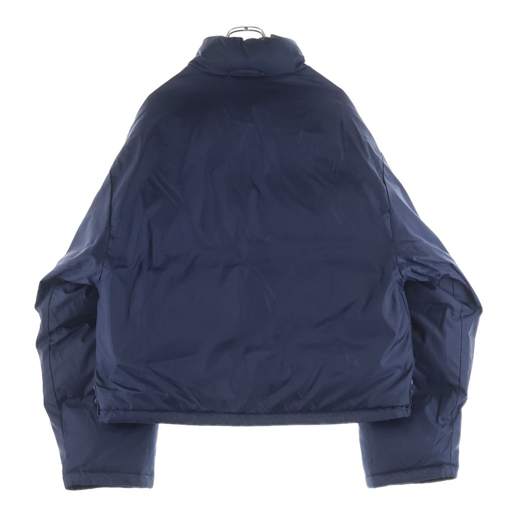 BALENCIAGA(バレンシアガ) 24AW スポーツアイコンロゴ リバーシブル ダウンジャケット ブラック/ネイビー 808793 TR018