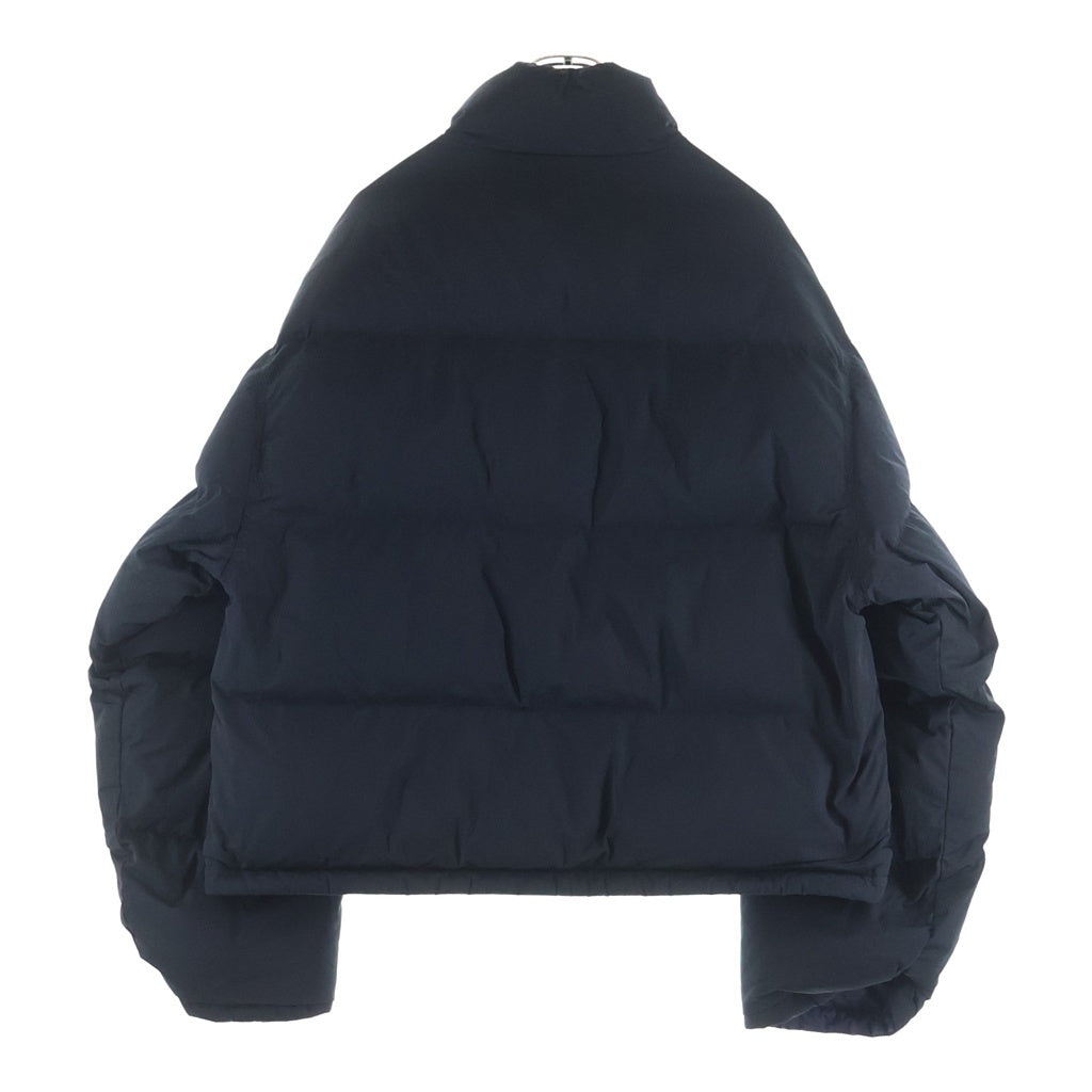 BALENCIAGA(バレンシアガ) 24AW スポーツアイコンロゴ リバーシブル ダウンジャケット ブラック/ネイビー 808793 TR018