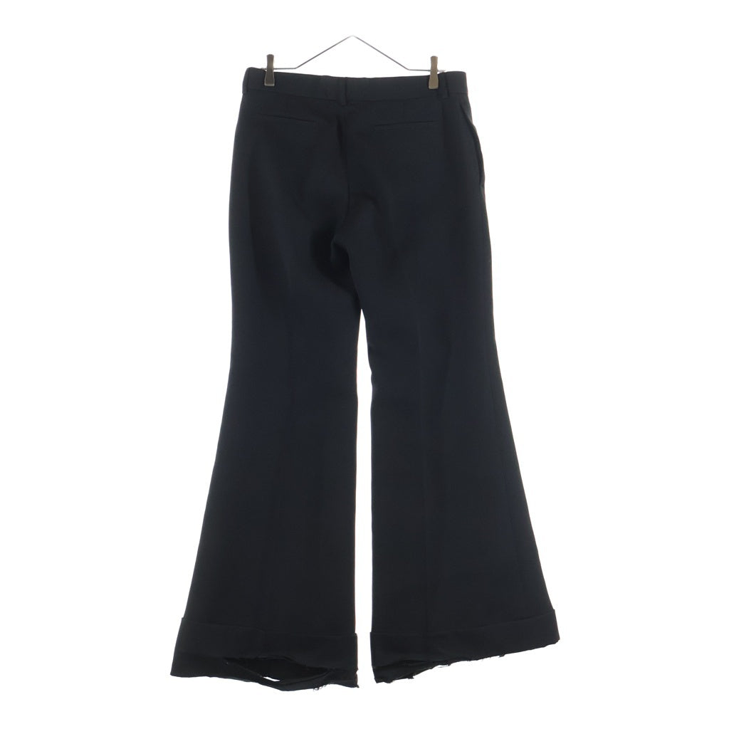 Acne Studios(アクネ ストゥディオズ) 23SS ウールフレアトラウザーズ ブラック FN-WN-TROU001022