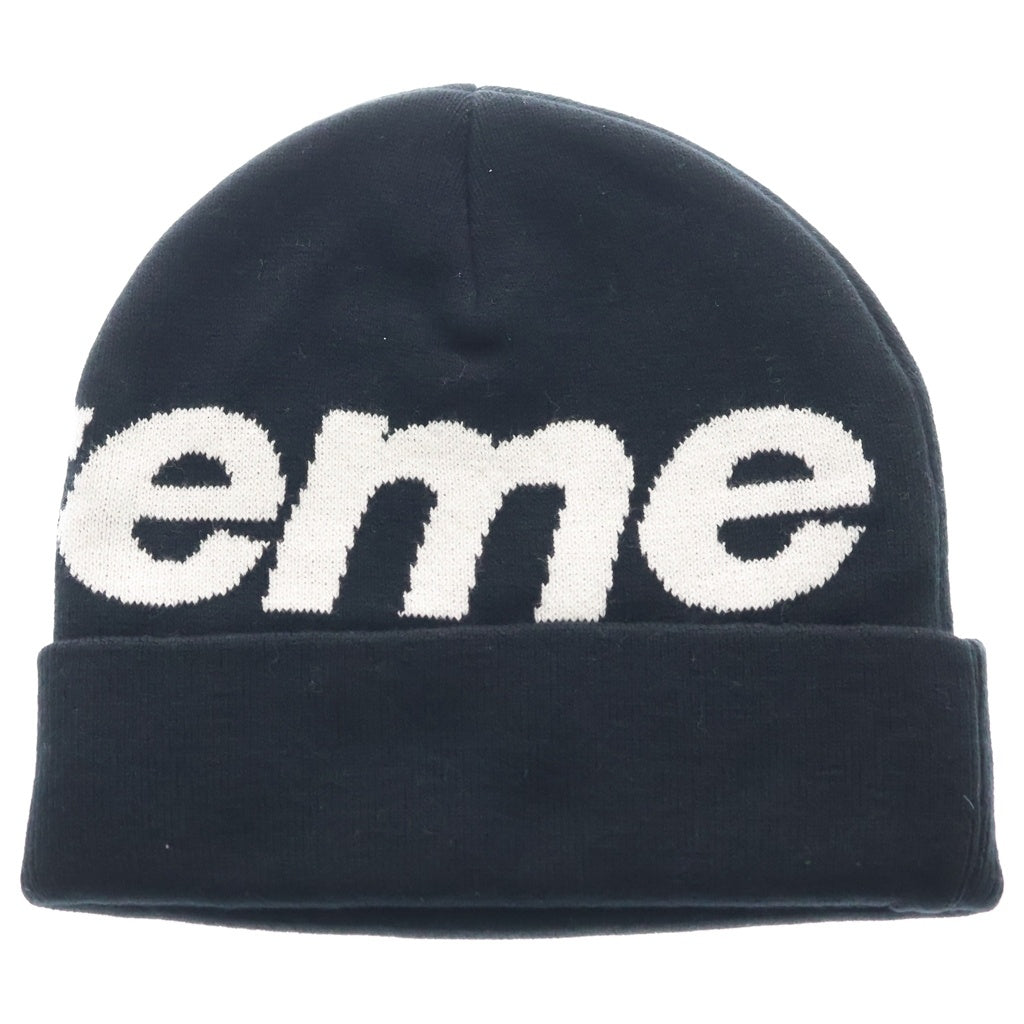 SUPREME(シュプリーム) 21AW Big Box Logo Beanie ビッグボックスロゴ ビーニー 帽子 ブラック