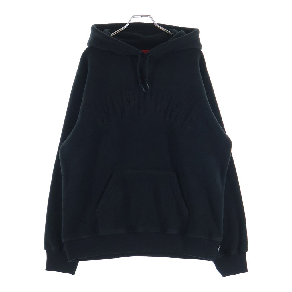 SUPREME(シュプリーム) 18AW Polartec Hooded Sweatshirt ポーラテック フリースパーカー フーディー ブラック
