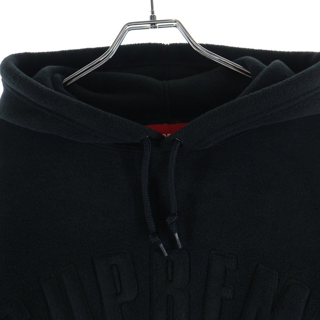 SUPREME(シュプリーム) 18AW Polartec Hooded Sweatshirt ポーラテック フリースパーカー フーディー ブラック