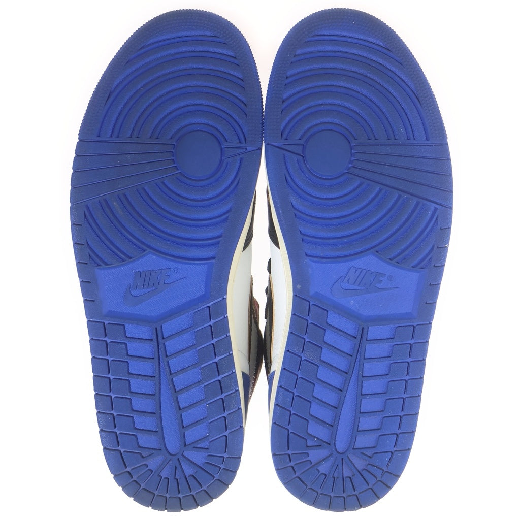 NIKE(ナイキ) ×fragment design ×UNION AIR JOUDAN 1 HIGH OG エアジョーダン1 フラグメントデザイン ユニオン ハイカットスニーカー マルチ US10.5/28.5cm IO7847-002