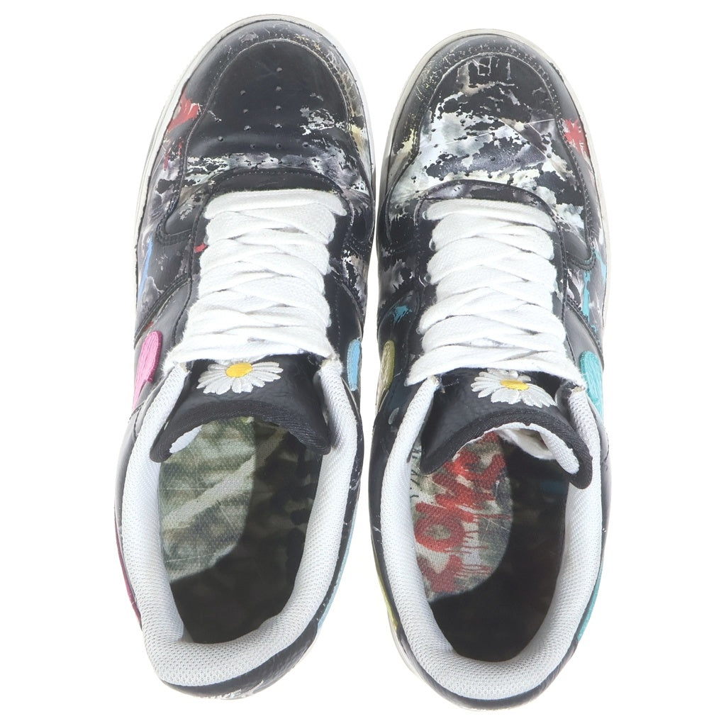 NIKE(ナイキ) ×PEACEMINUSONE AIR FORCE 1 07 エアフォース1 ローカットスニーカー シューズ ブラック