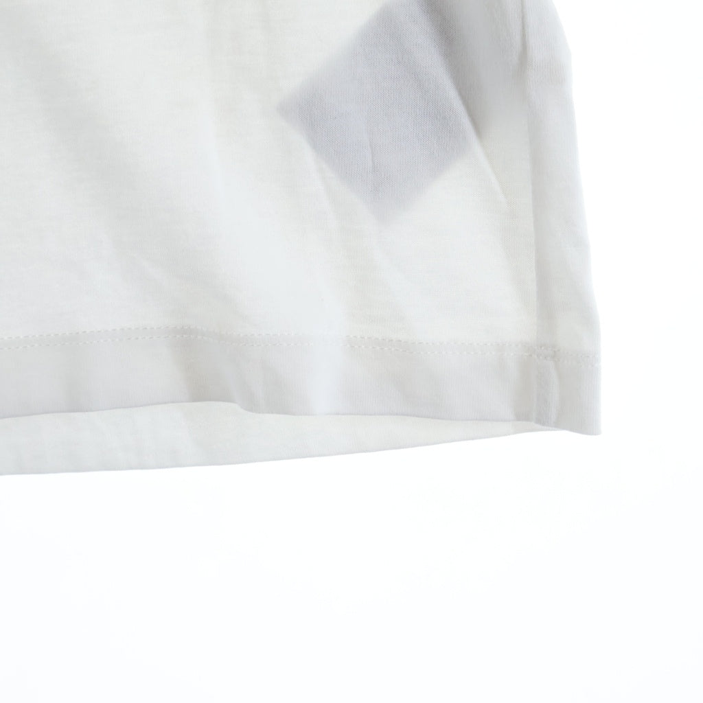 MONCLER(モンクレール) 22SS ライトストーンロゴ 半袖Tシャツ カットソー ホワイト レディース