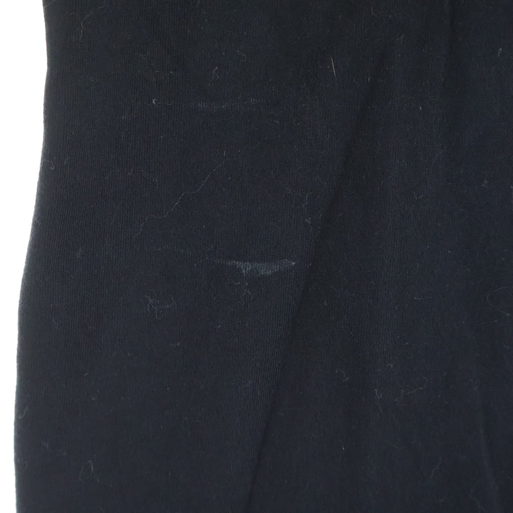 MONCLER(モンクレール) フロントロゴ 半袖Tシャツ カットソー ブラック レディース