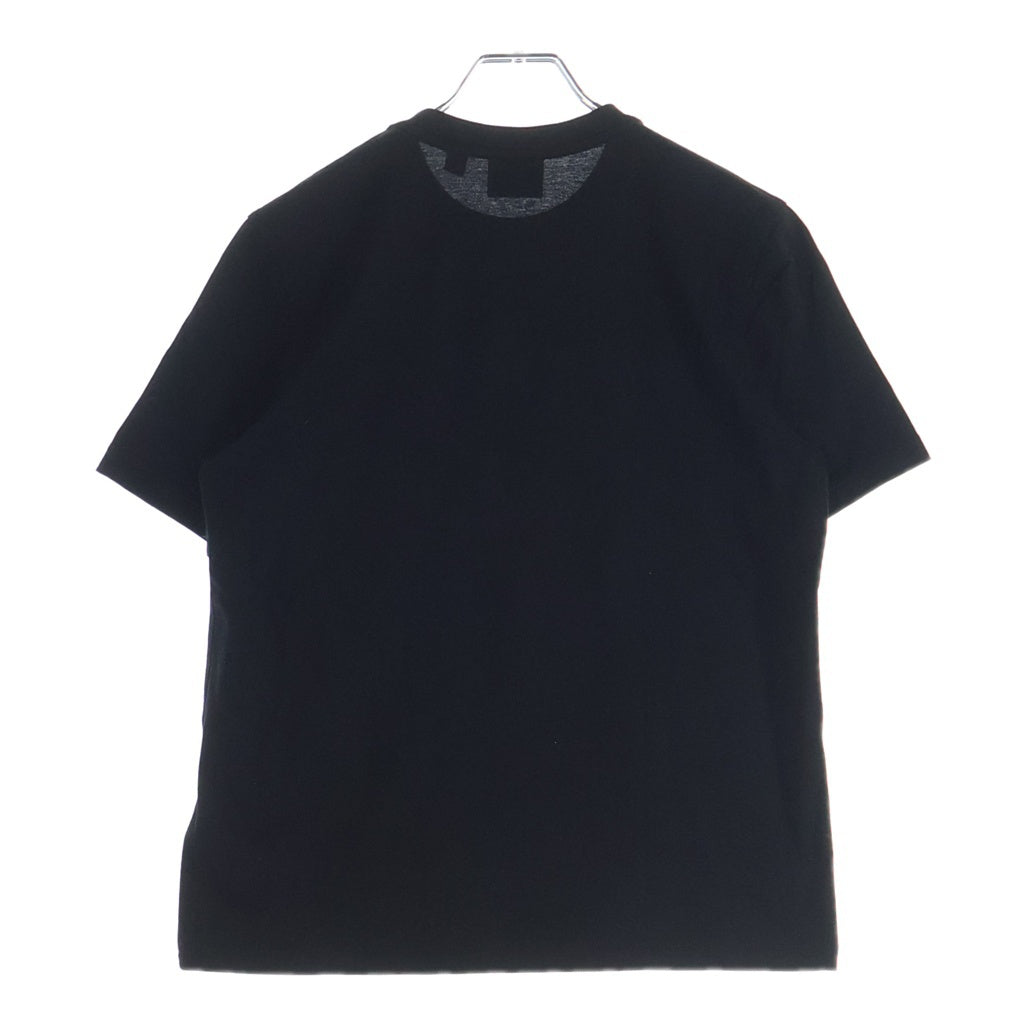 BURBERRY(バーバリー) サークルラバープリント半袖Tシャツ カットソー ブラック 8036024