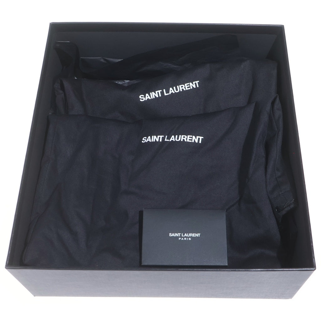 SAINT LAURENT PARIS(サンローランパリ) クラシック エディチェルシーブーツ サイドゴア レザーブーツ シューズ ブラック 592438