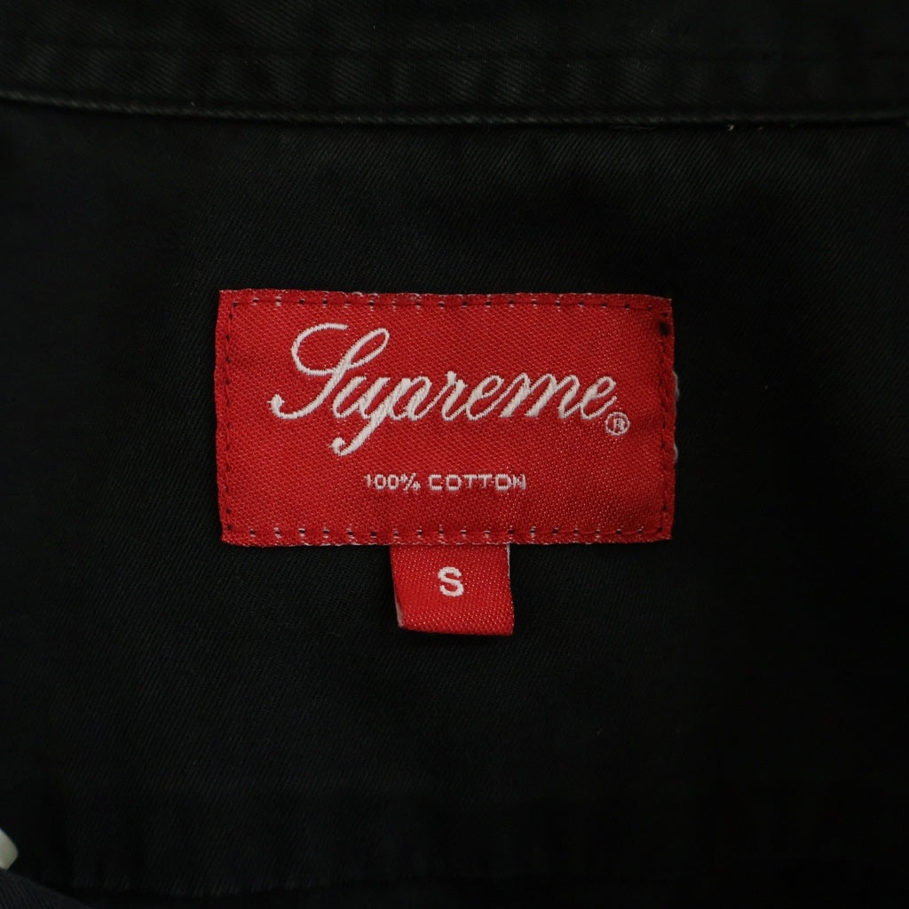 SUPREME(シュプリーム) 20SS Classic Logo Oxford Shirt クラシックロゴ オックスフォード長袖シャツ ブラック