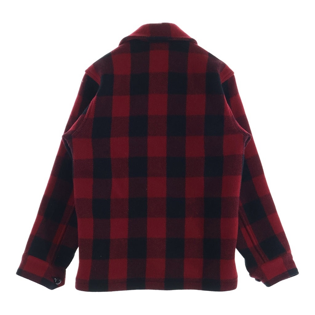 TENDERLOIN(テンダーロイン) T-BAFFALO JACKET ティーバッファロー ボタンアップ チェックシャツジャケット レッド/ブラック