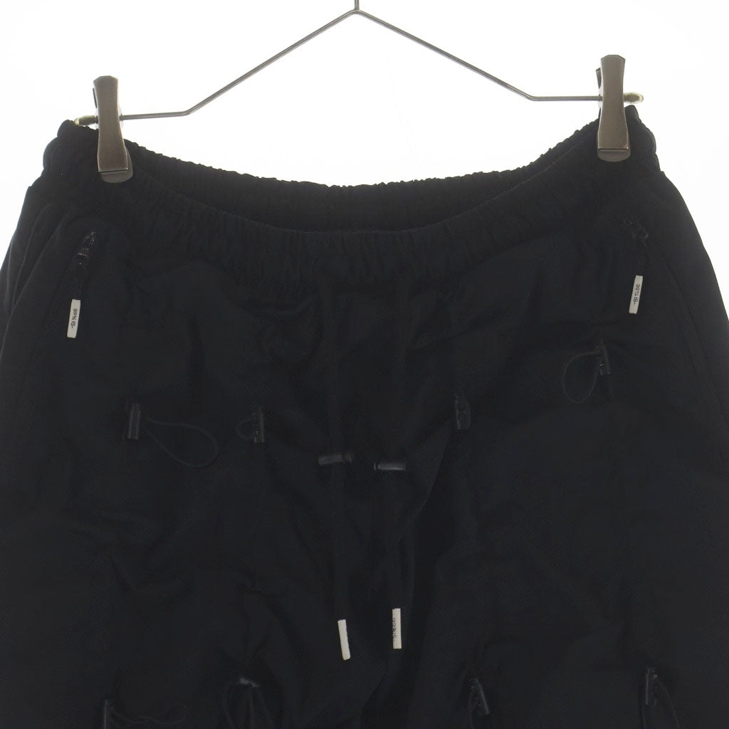 99%is(ナインティナインパーセントイズ) GOBCHANG PANTS コブチャンパンツ ギャザーパンツ ブラック