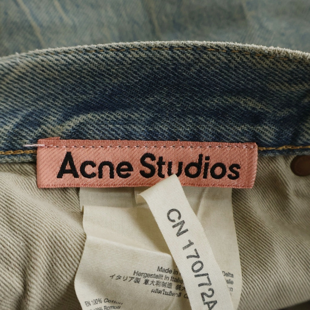 Acne Studios(アクネ ストゥディオズ) 2021 Delta Loose Fit Jeans デルタ ルーズフィットジーンズ デニム ボトムス W29L32 ブルー