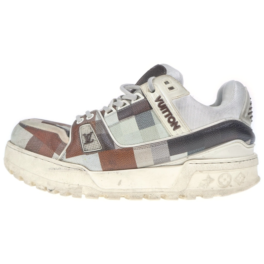 LOUIS VUITTON(ルイヴィトン) 24AW LV トレーナー マキシ ダモフラージュ ダミエ ローカットスニーカー ブラウン VL0254
