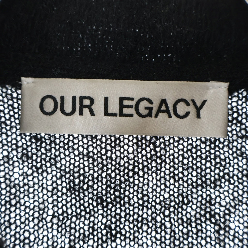 OUR LEGACY(アワーレガシー) イブニングポロ カーディガン ブラック M4213ECFSE