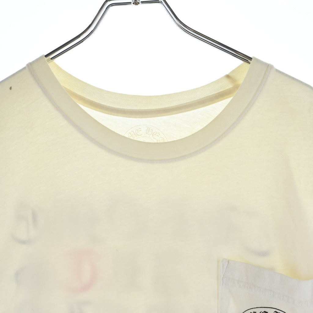 CHROME HEARTS(クロムハーツ) Made in Hollywood Tshirt メイドインハリウッド 両面プリントTシャツ カットソー ホワイト