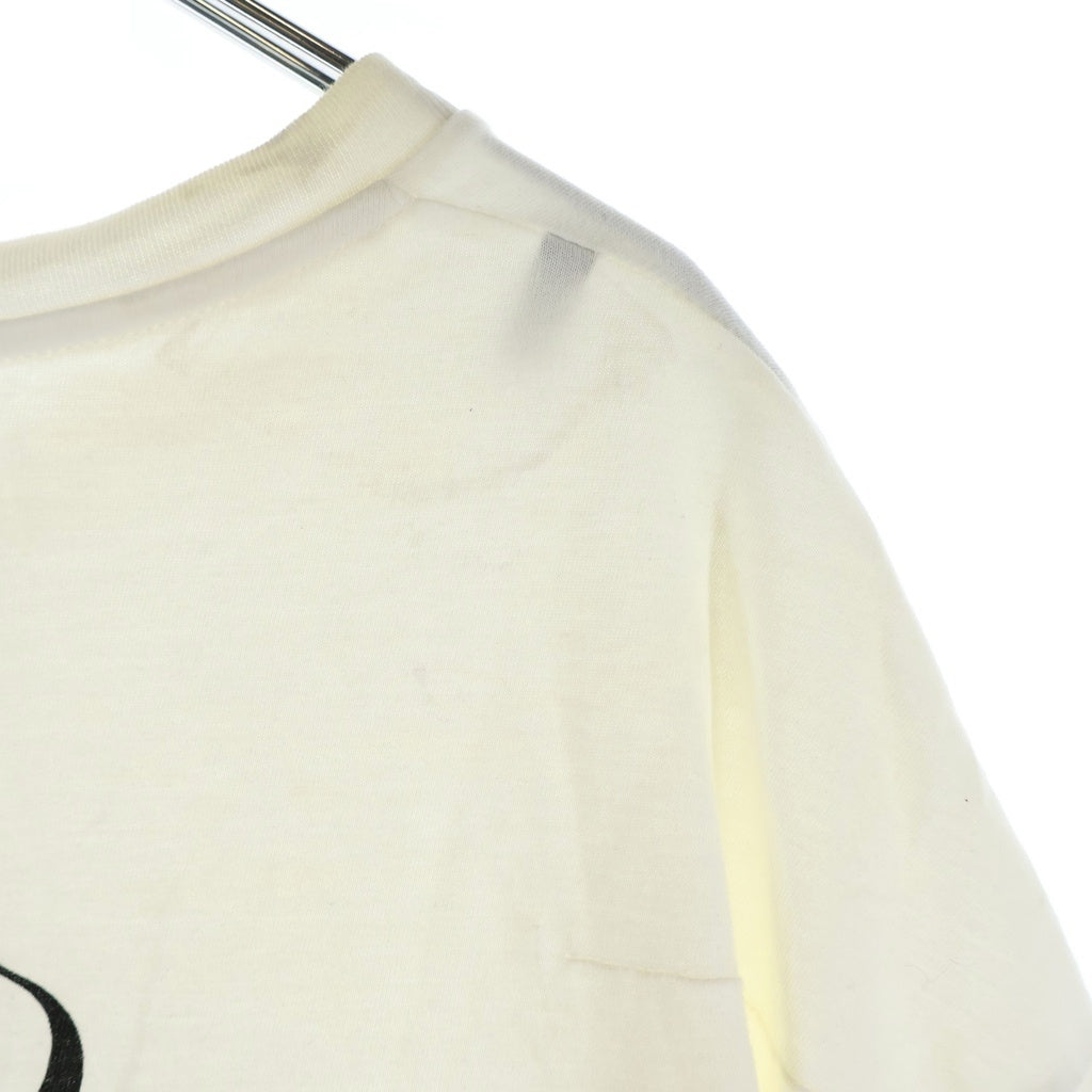 Christian Dior(クリスチャンディオール) アトリエロゴ 両面プリント Tシャツ カットソー ホワイト 863J621I2712