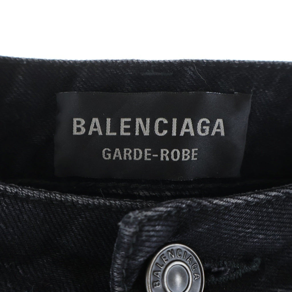 BALENCIAGA(バレンシアガ) リラックス フィットデニム ブラック 851351 TTW67