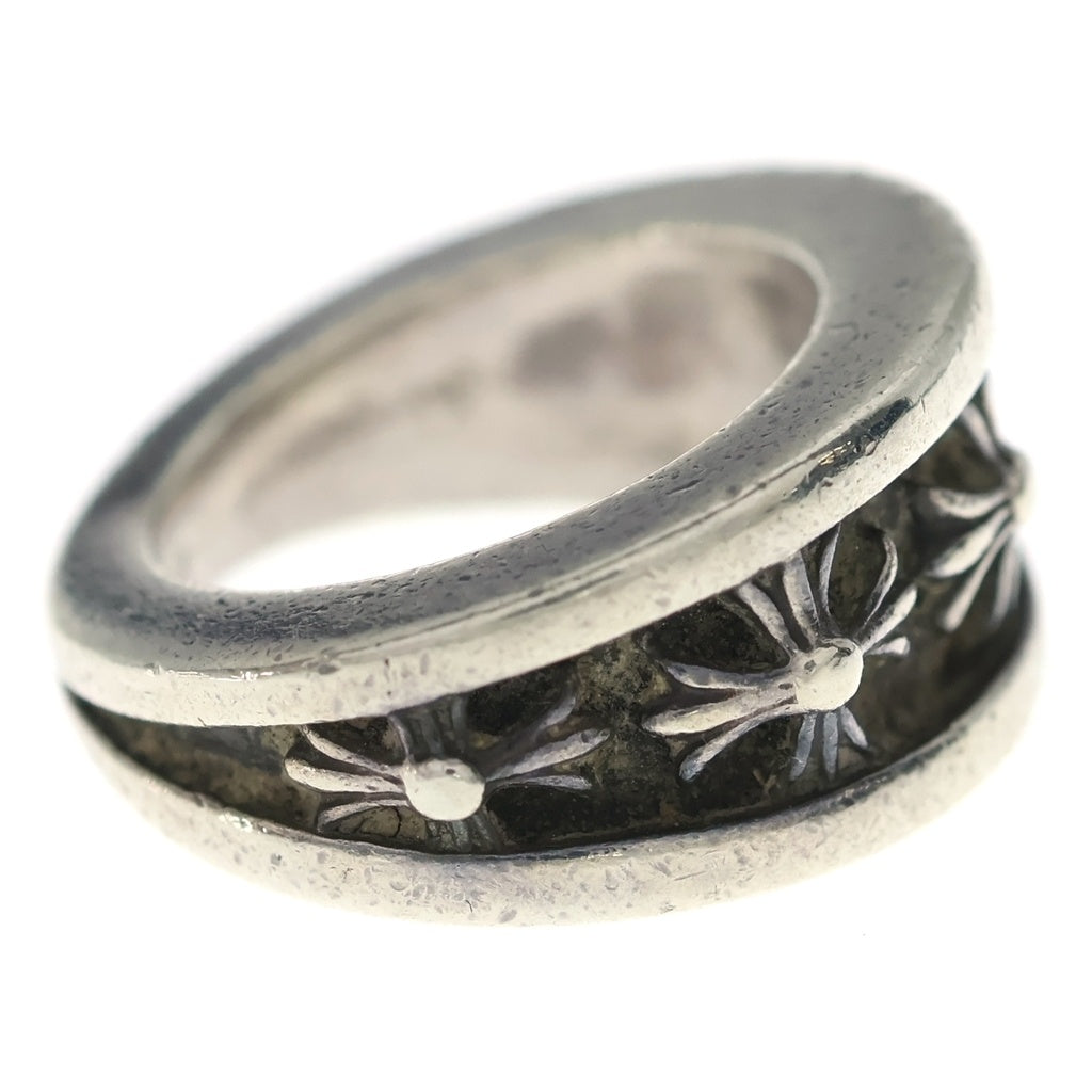 CHROME HEARTS クロムハーツ NARROW V CH PLS ナローVバンド CHプラスリング シルバー BCA399 CHROME HEARTS(クロムハーツ) NARROW V CH PLS ナローVバンド CHプラス