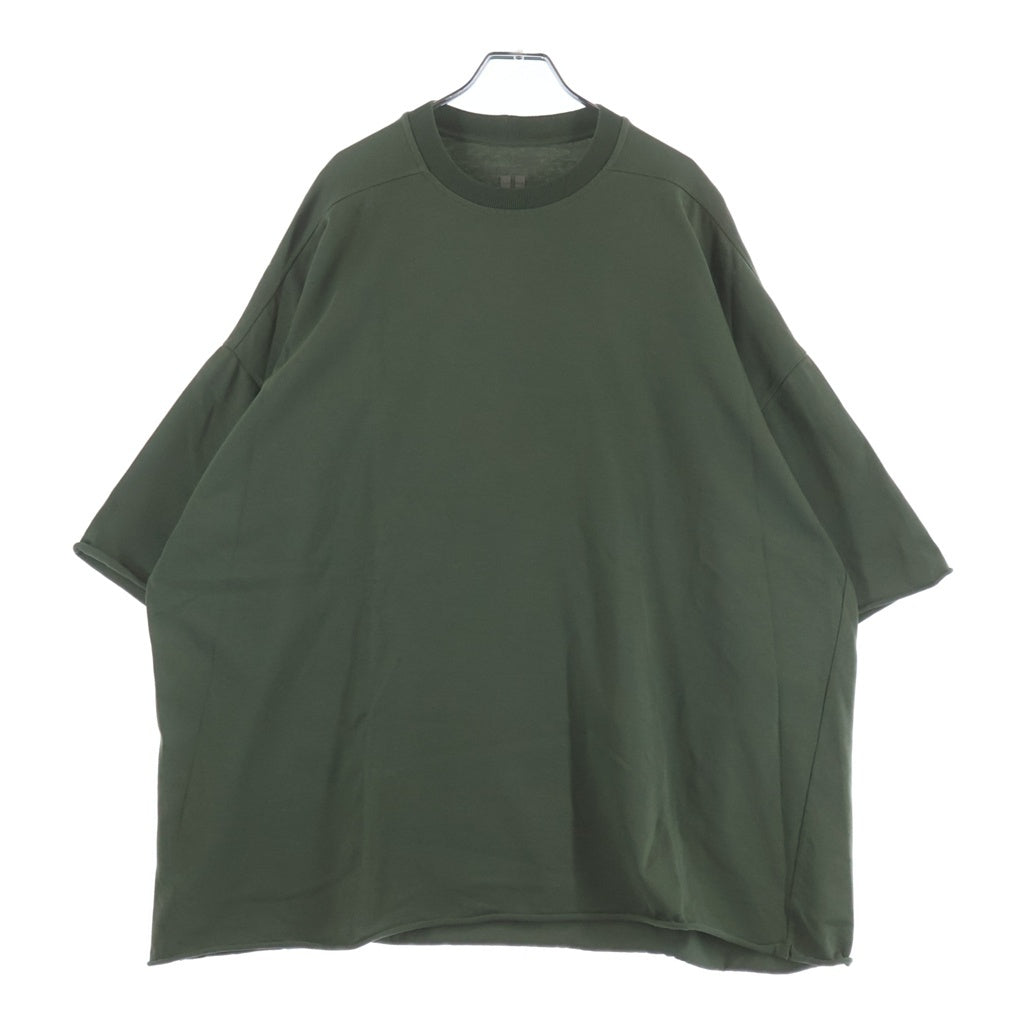 Rick Owens(リックオウエンス) 23SS TOMMY TSHIRT トミー クルーネック半袖オーバーサイズTシャツ グリーン RU01C4283-BA