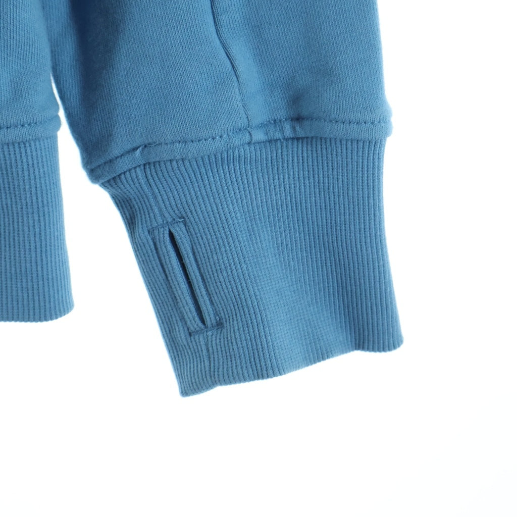 C.P. Company(シーピーカンパニー) DIAGONAL RAISED FLEECE GOGGLE SWEATSHIRT ダイアナゴル レイズド フリース ゴーグルスウェットパーカー ブルー 19CMSS715