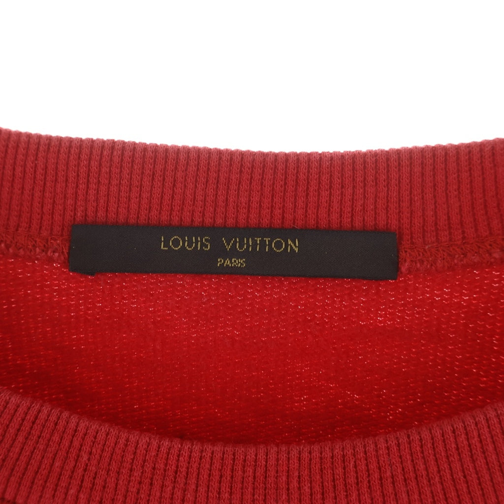 LOUIS VUITTON(ルイヴィトン) 17AW ×LOUIS VUITTON Arc Logo Crewneck LV アーチロゴ クルーネックスウェット レッド RM172 JIU HDY93W