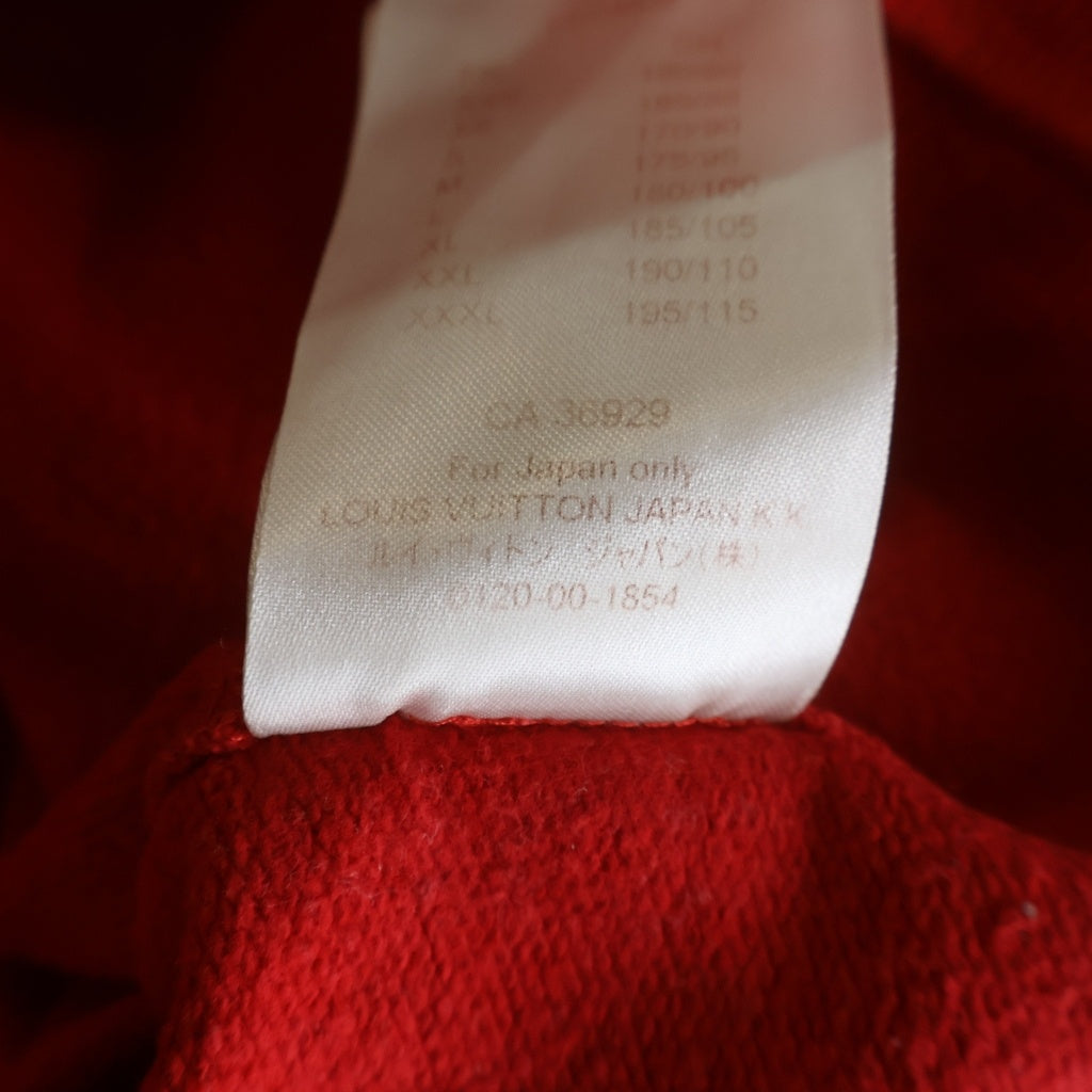 LOUIS VUITTON(ルイヴィトン) 17AW ×LOUIS VUITTON Arc Logo Crewneck LV アーチロゴ クルーネックスウェット レッド RM172 JIU HDY93W