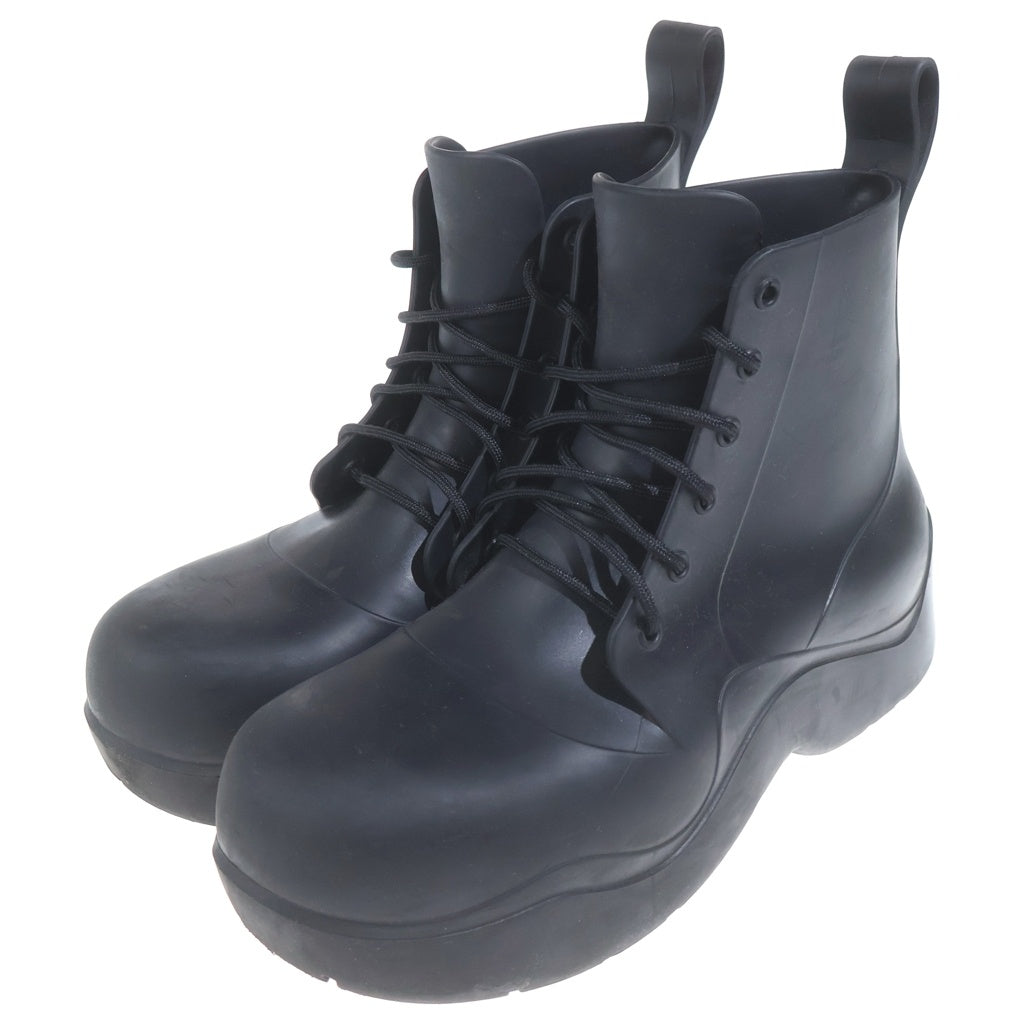 BOTTEGA VENETA(ボッテガヴェネタ) レースアップ チャンキーソール パドルブーツ ブラック
