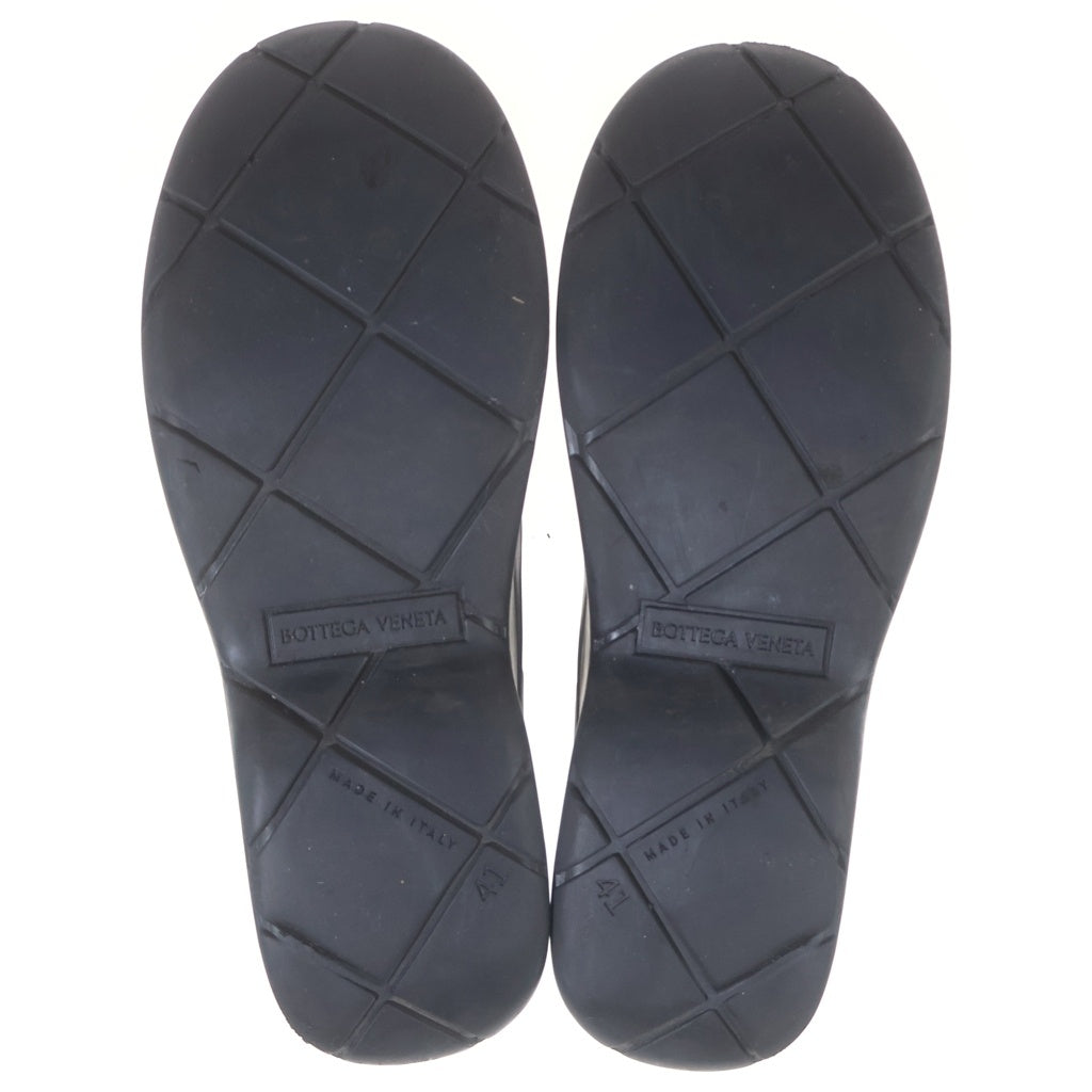 BOTTEGA VENETA(ボッテガヴェネタ) レースアップ チャンキーソール パドルブーツ ブラック