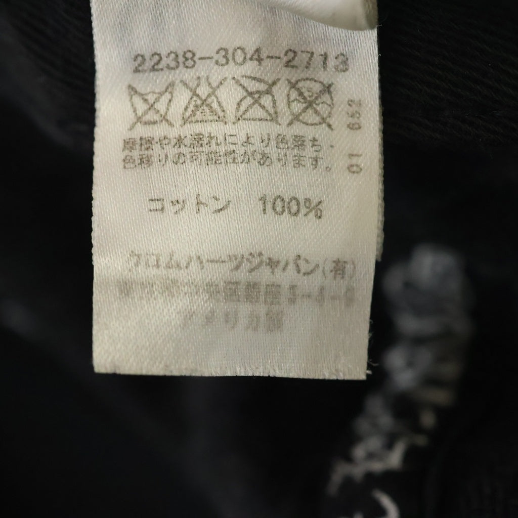 CHROME HEARTS(クロムハーツ) TRACKER CAP ホースシュー刺繍 クロスボール付き トラッカーキャップ ブラック