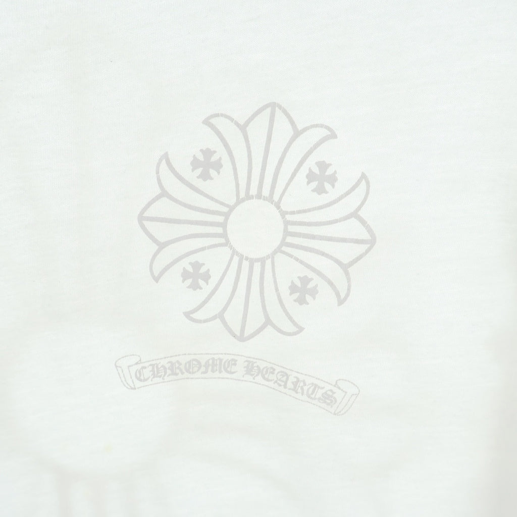CHROME HEARTS(クロムハーツ) CH PLUS T-SHRT CHプラス バックスクロールプリント 半袖Tシャツ カットソー ホワイト
