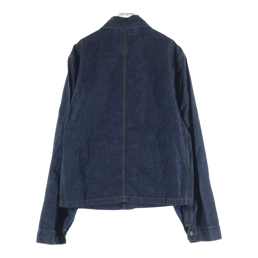 PRADA(プラダ) 24SS シャンブレーブルゾンデニムジャケット インディゴ GEB254