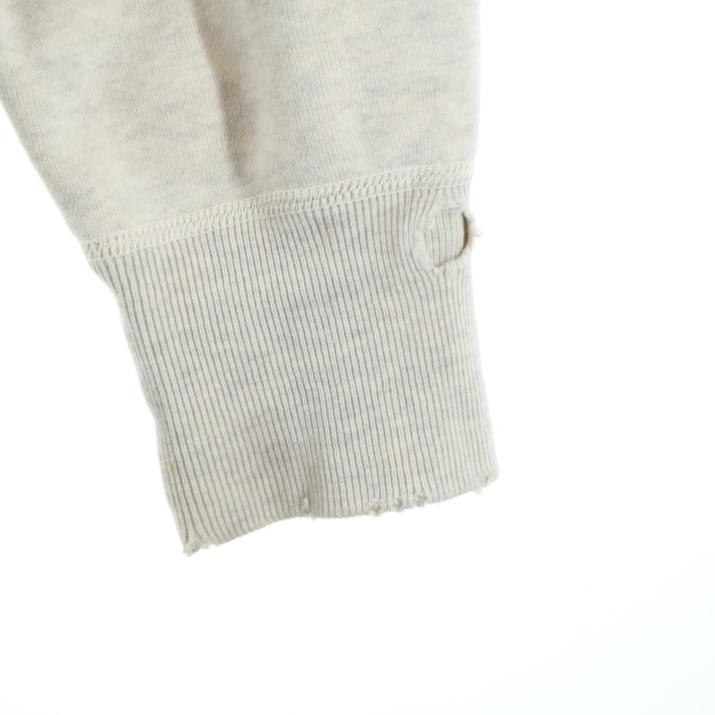 SAINT MICHAEL(セントマイケル) 21SS RAGLAN SWEAT GOD EYE ラグラン ゴッドアイフロントプリント スウェットトレーナー ホワイト SM-S21-0000-021
