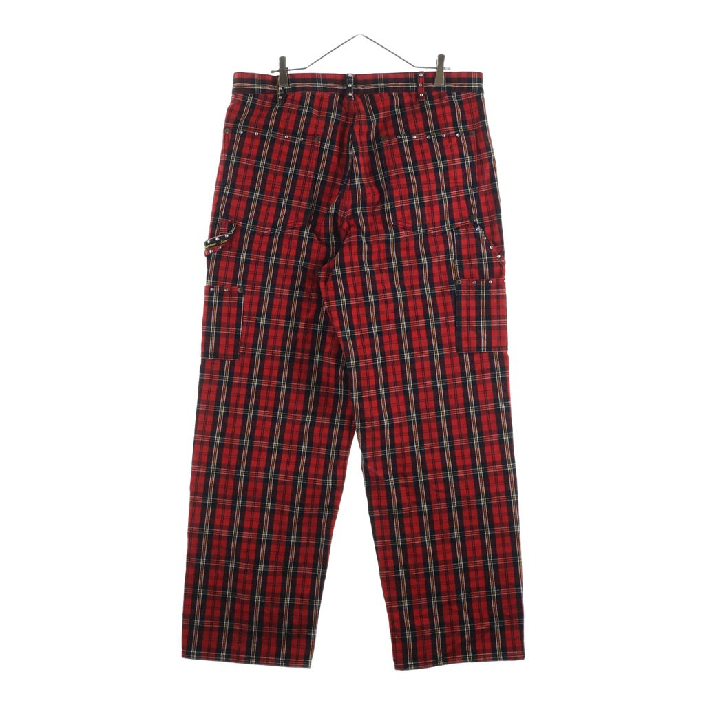 SUPREME(シュプリーム) 25AW ×b.b. Simon Quilted Double Knee Painter Pant クインテッドダブルニー ペインターパンツ レッド/ブラック