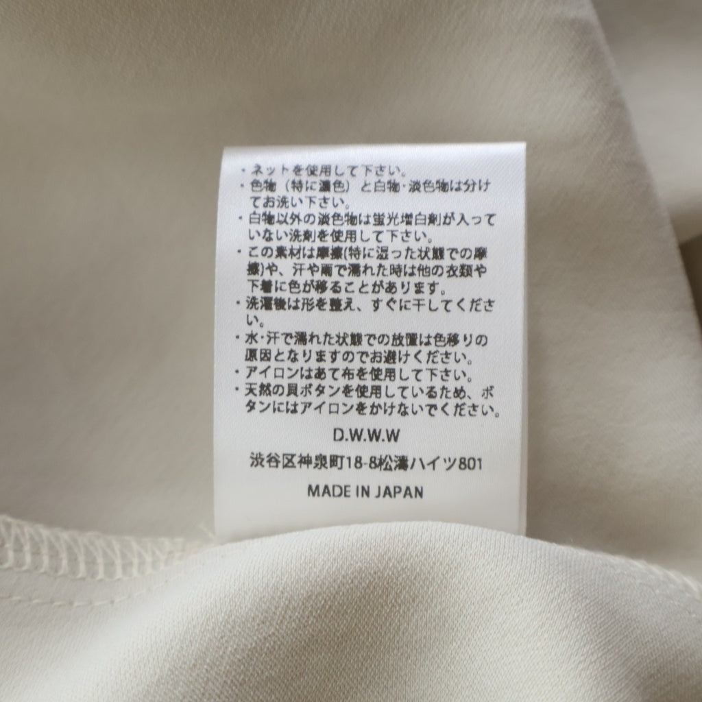 DINOWORKS(ディノワークス) BARNACLES SHIRTS バーナクルズ 長袖シャツ アイボリー