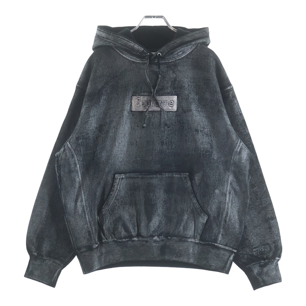 SUPREME(シュプリーム) ×MM6 Box Logo Hooded Sweat Shirt エムエムシックス ボックスロゴ プルオーバースウェットパーカー グレー